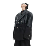 Opium Leather Suit Jacket - Fuga Studios