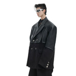 Opium Leather Suit Jacket - Fuga Studios