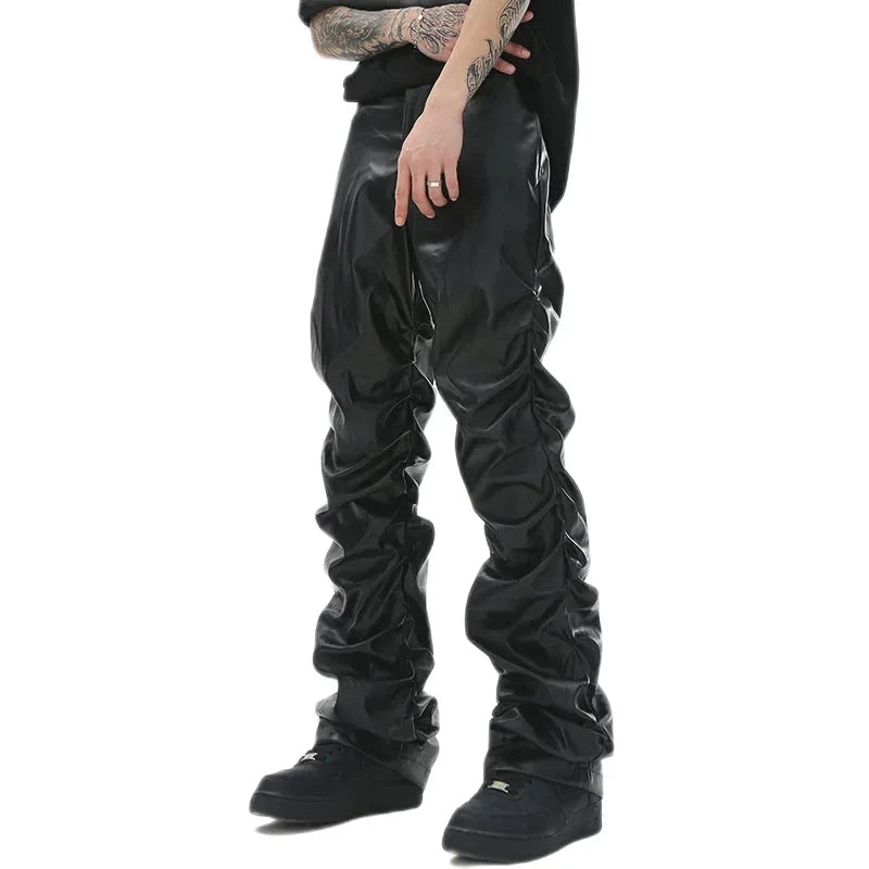 Opium Leather Trousers - Ultra Techwear
