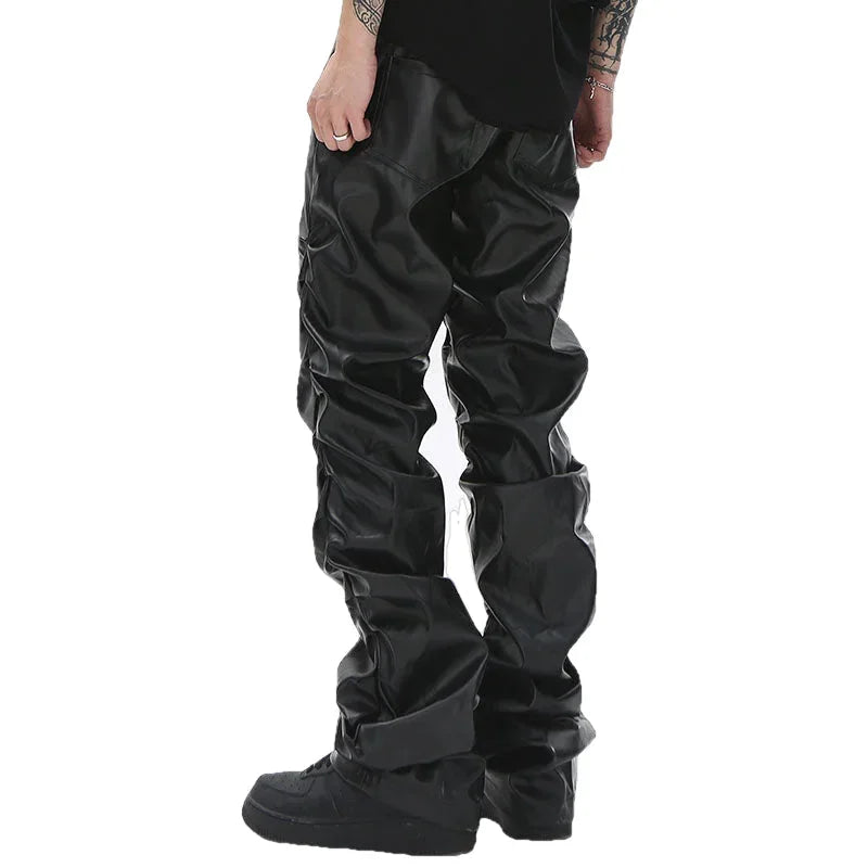 Opium Leather Trousers - Ultra Techwear