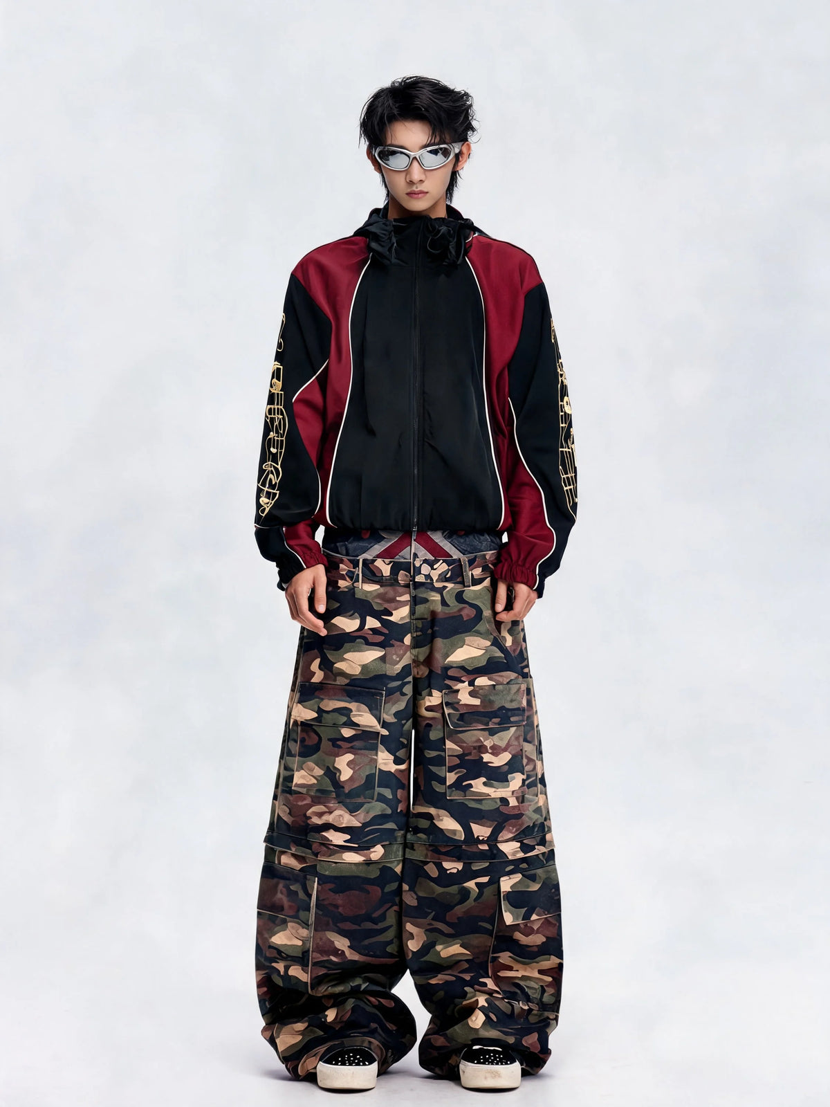 Opium Melody Track Jacket Schwarz - Fuga Studios