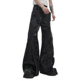 Opium Metal Buckle Leather Pants - Fuga Studios