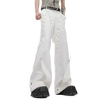 Opium Metal Embellishment Pants - Fuga Studios