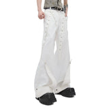 Opium Metal Embellishment Pants - Fuga Studios