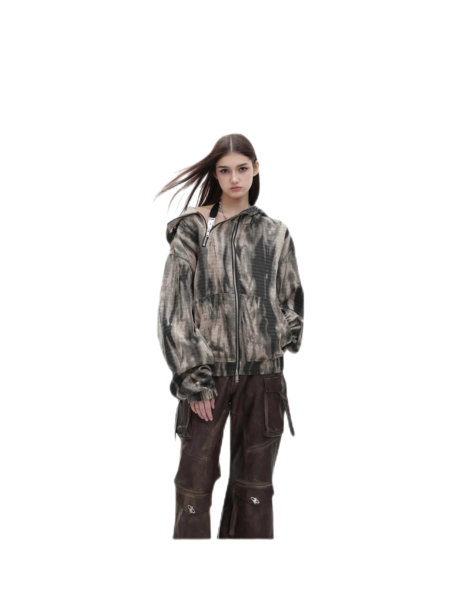 Opium Metal Zipper Jacket - Fuga Studios