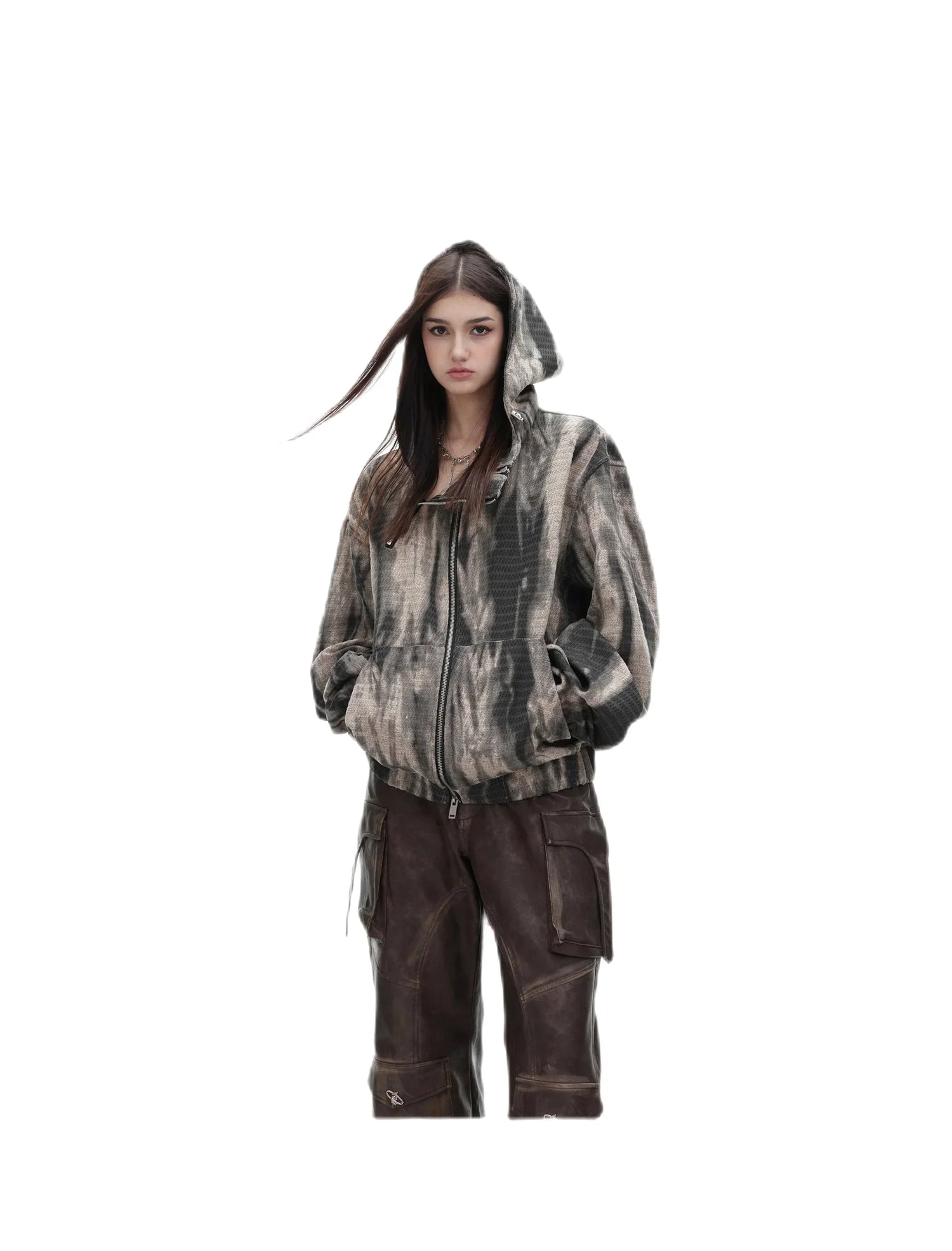 Opium Metal Zipper Jacket - Fuga Studios