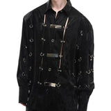 Opium Mountain Carved Thick Plush Shirt - Fuga Studios