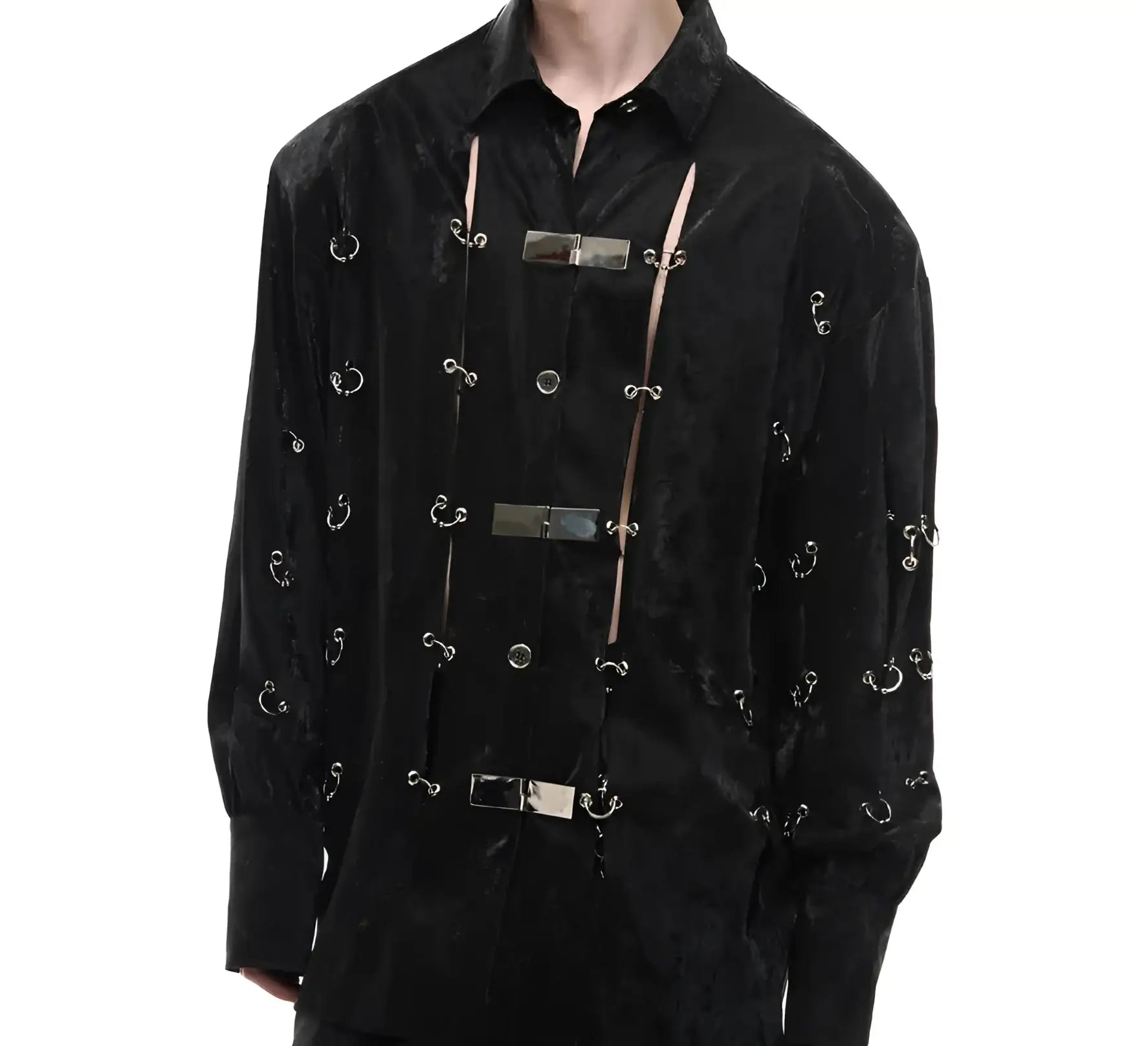 Opium Mountain Carved Thick Plush Shirt - Fuga Studios