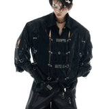 Opium Mountain Carved Thick Plush Shirt - Fuga Studios