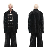 Opium Mountain Carved Thick Plush Shirt - Fuga Studios