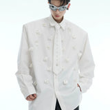 Opium Necktie Pearl Shirt - Fuga Studios