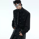 Opium Necktie Pearl Shirt - Fuga Studios