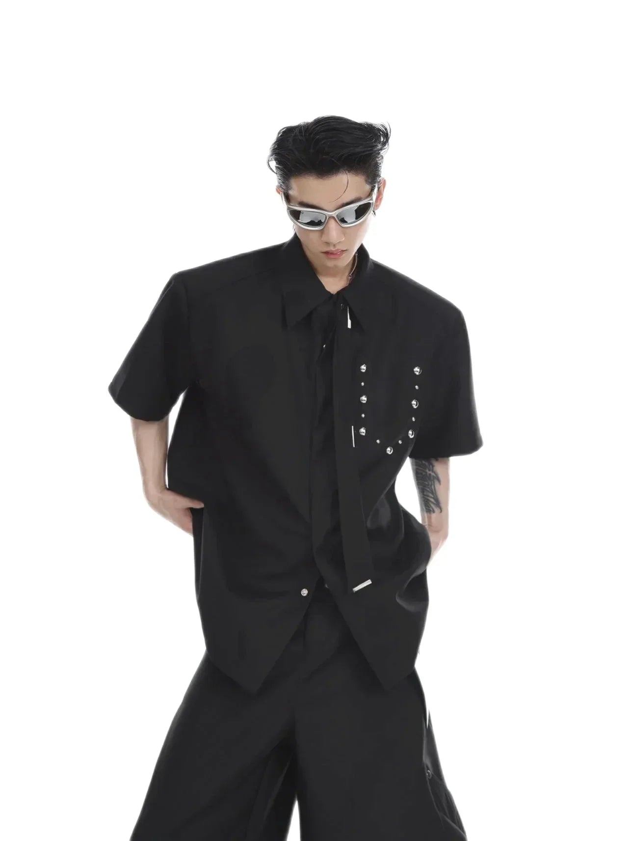 Opium Necktie Shirt - Fuga Studios