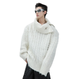 Opium Oversized Turtleneck Sweater - Fuga Studios