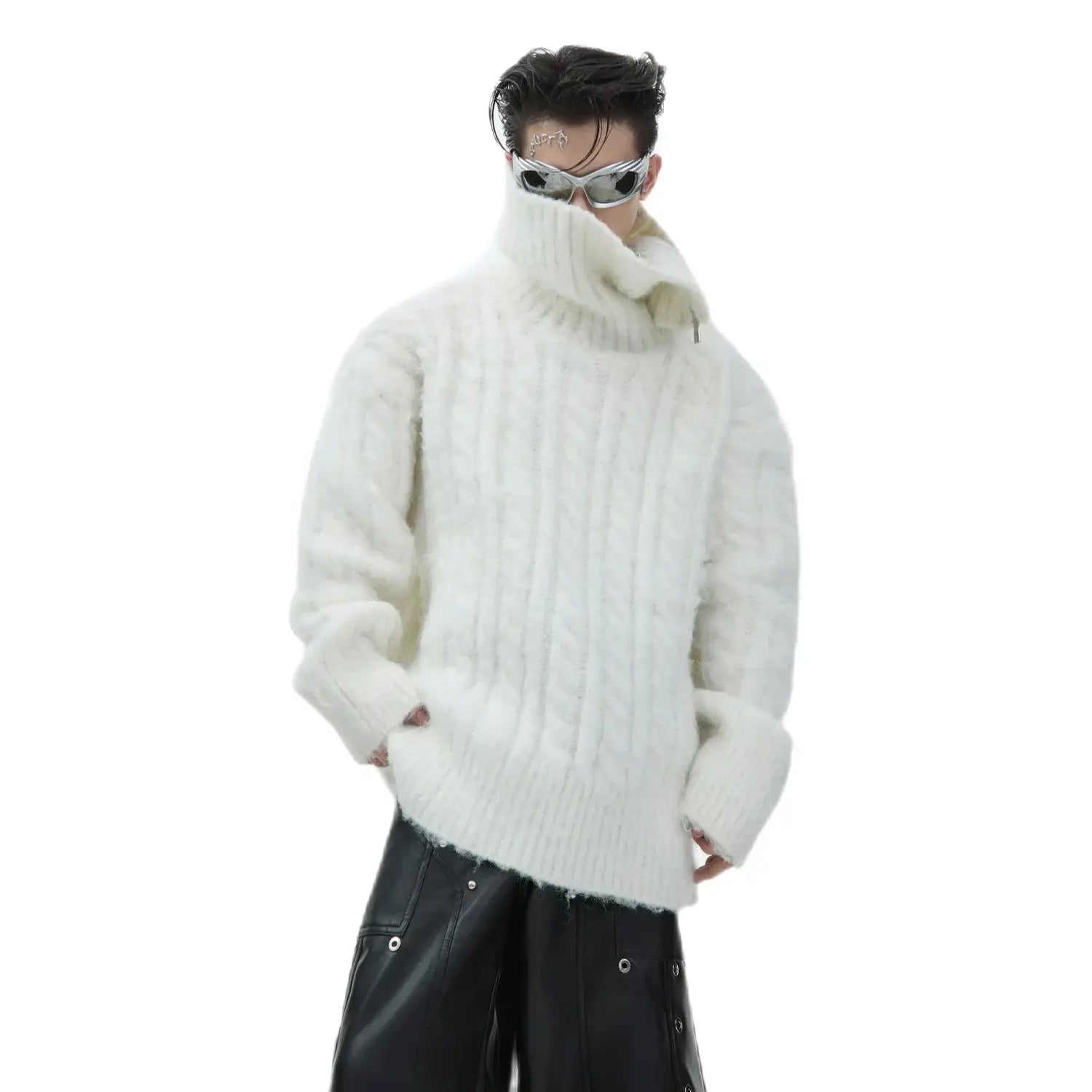 Opium Oversized Turtleneck Sweater