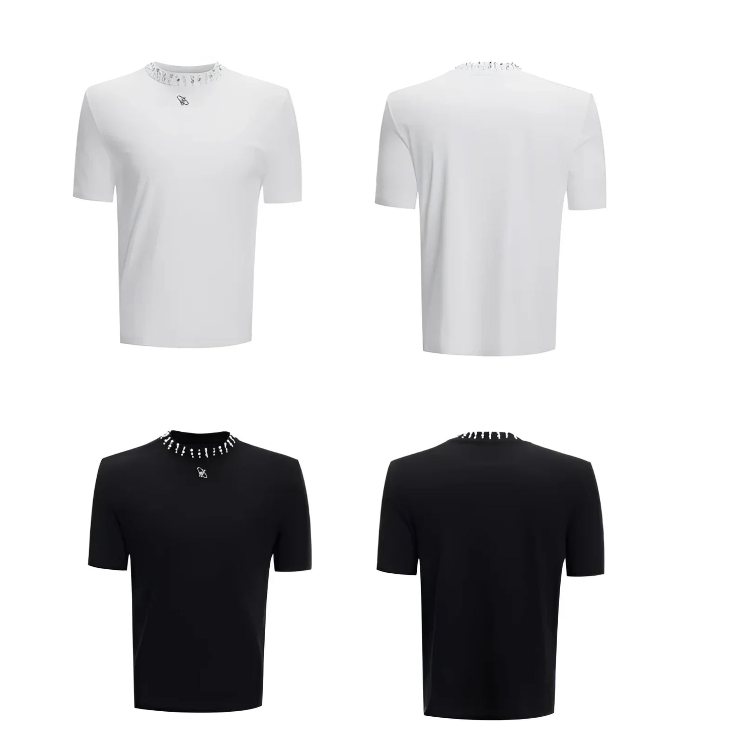 Opium Pearl Collar T-Shirt - Fuga Studios