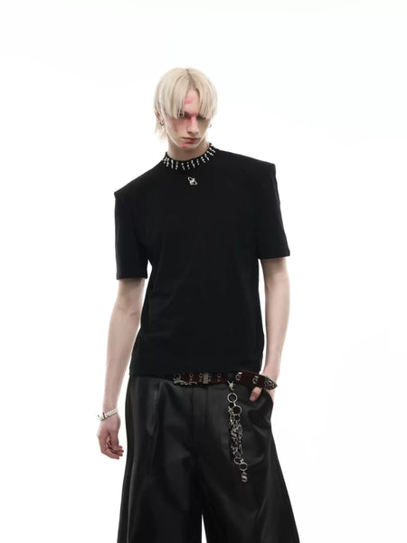 Opium Tシャツ。パールカラー、ロゴ。 | Fūga Studios