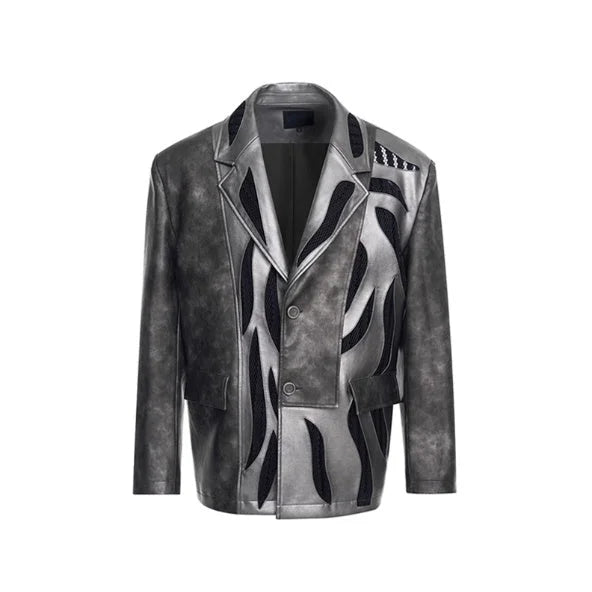 Opium Phantom Mesh Blazer - Fuga Studios