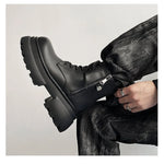 Opium Platform Combat Boots - Fuga Studios