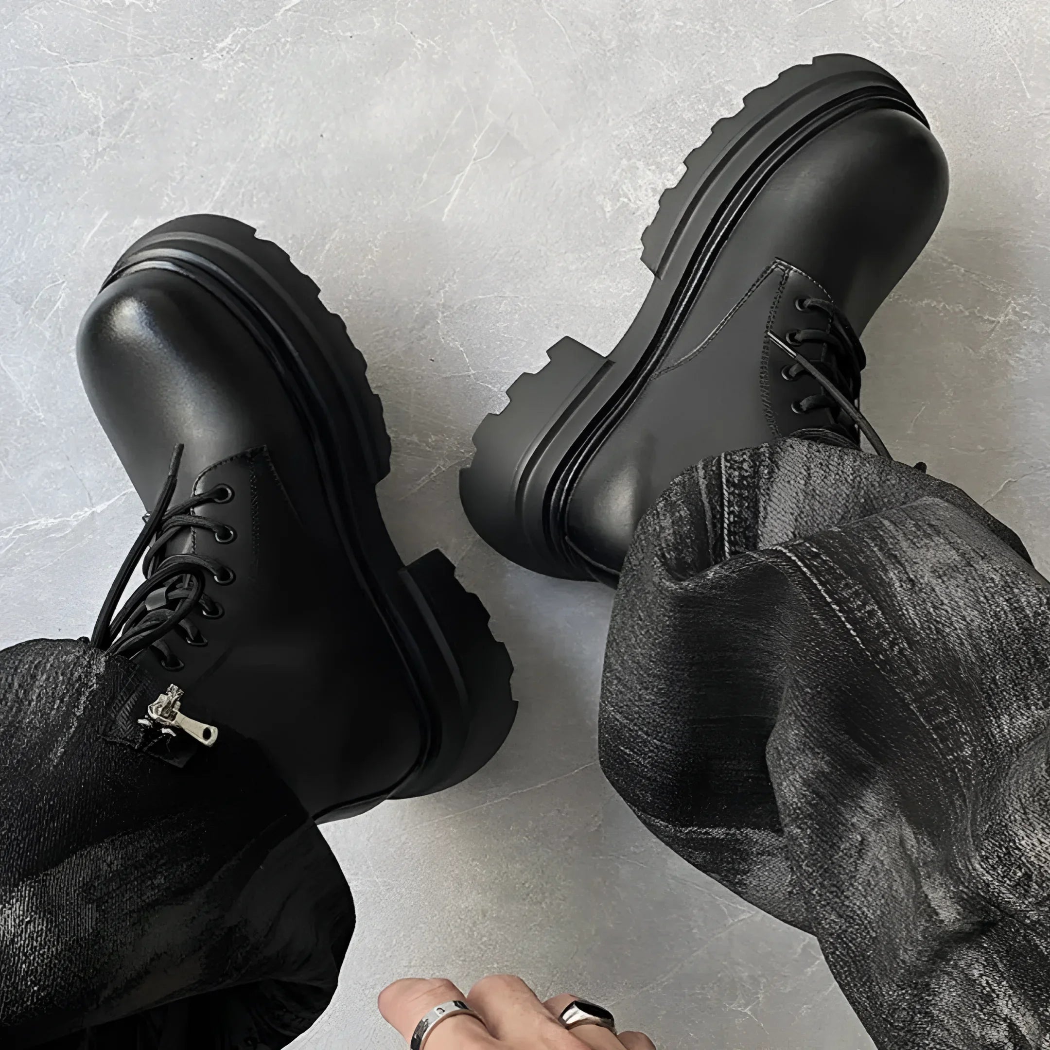 Opium Platform Combat Boots | Limited Edition | Fūga Opium Platform Combat Boots | Limited Edition | Fūga