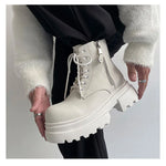 Opium Platform Combat Boots - Fuga Studios