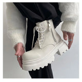 Opium Platform Combat Boots - Fuga Studios