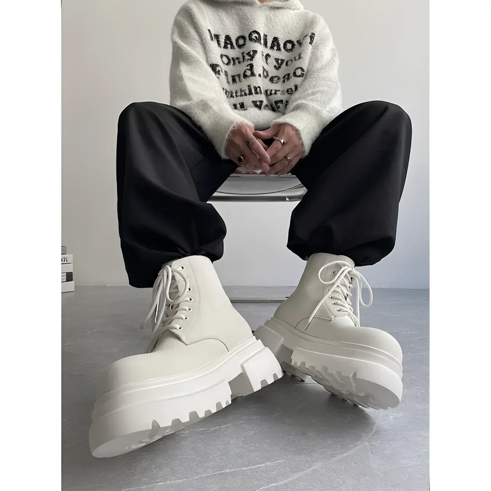 Opium Platform Combat Boots | Limited Edition | Fūga Opium Platform Combat Boots | Limited Edition | Fūga