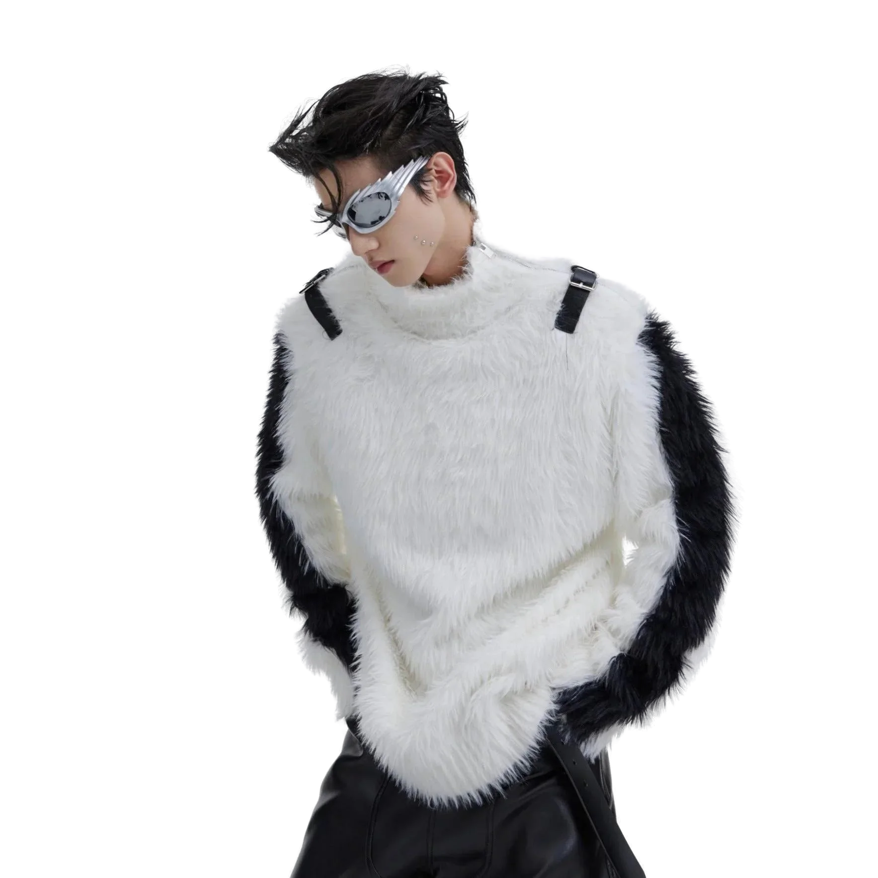 Opium Plush Fur Sweater - Fuga Studios