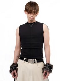 Opium Rave Mock-Neck Tank Top - Fuga Studios