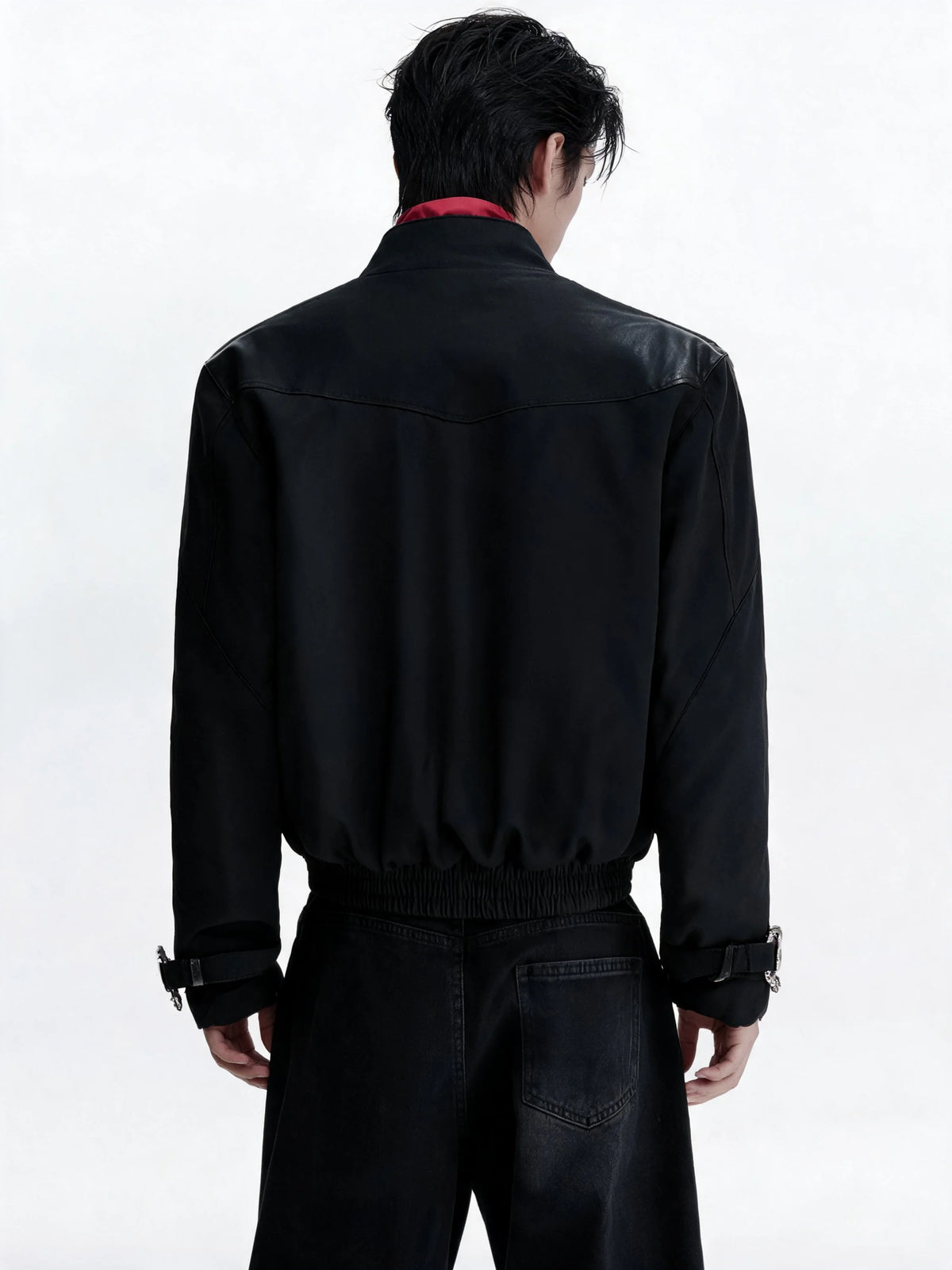 Opium Red Cross Jacket Schwarz - Fuga Studios