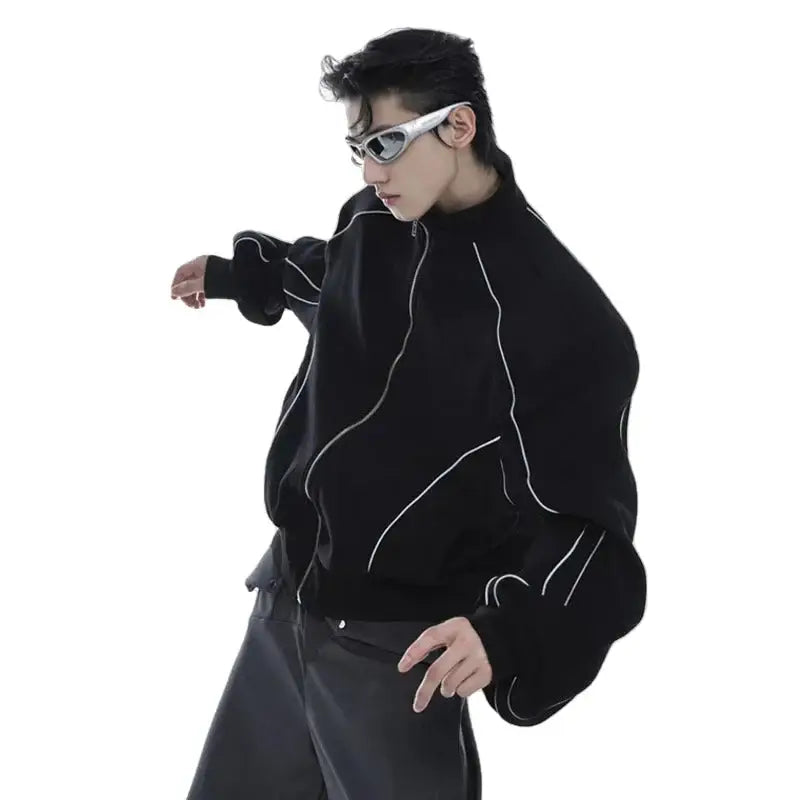 Opium Reflective Shoulder Pad Jacket