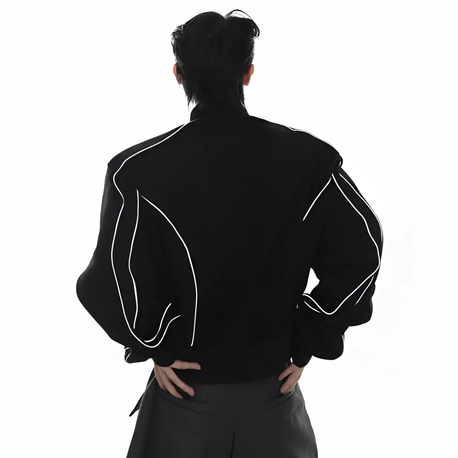 Opium Reflective Shoulder Pad Jacket - Fuga Studios