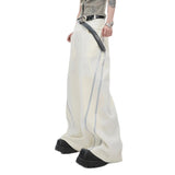 Opium Reflective Stripe Pants - Fuga Studios