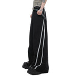 Opium Reflective Stripe Pants - Fuga Studios