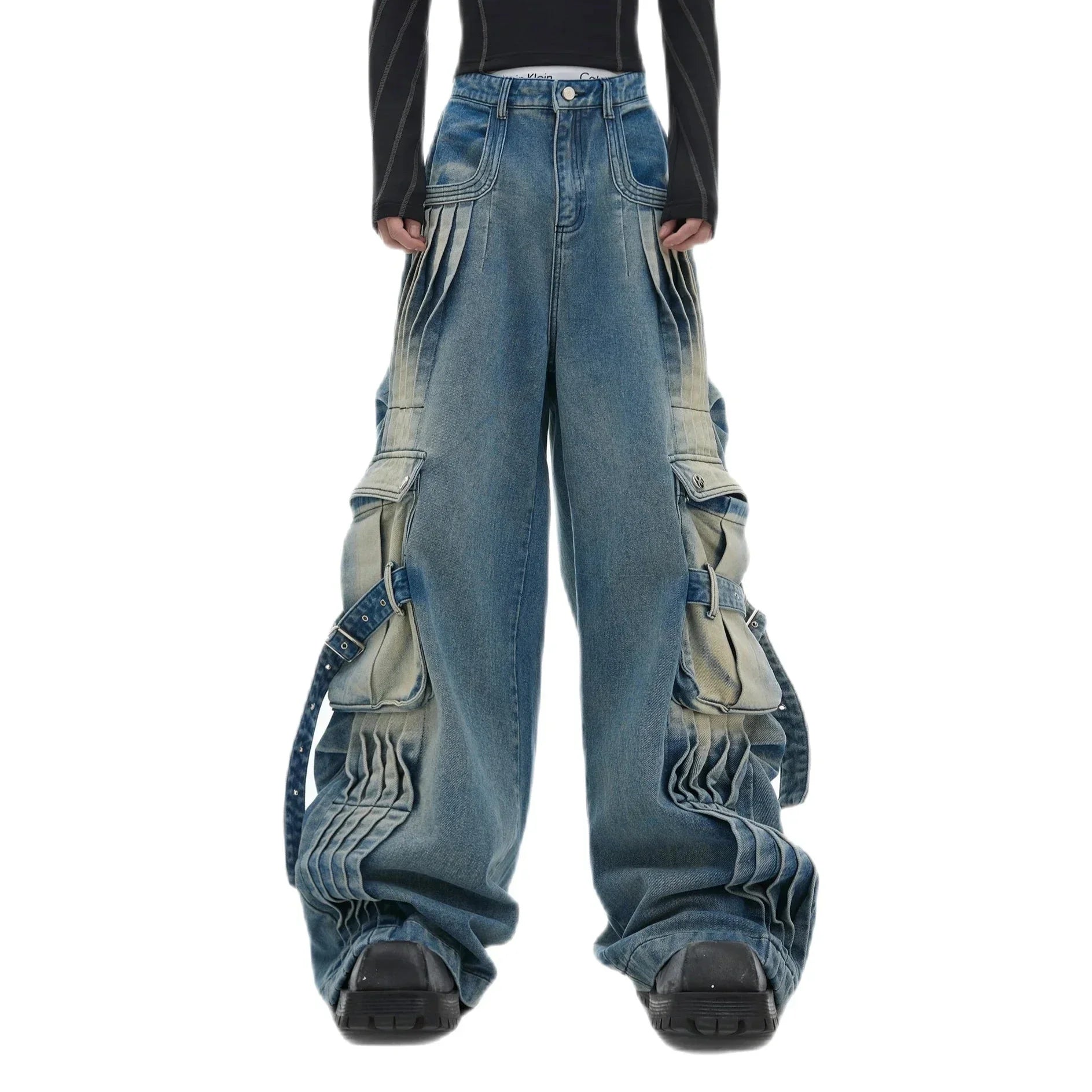 Opium Retro Denim Jeans - Fuga Studios