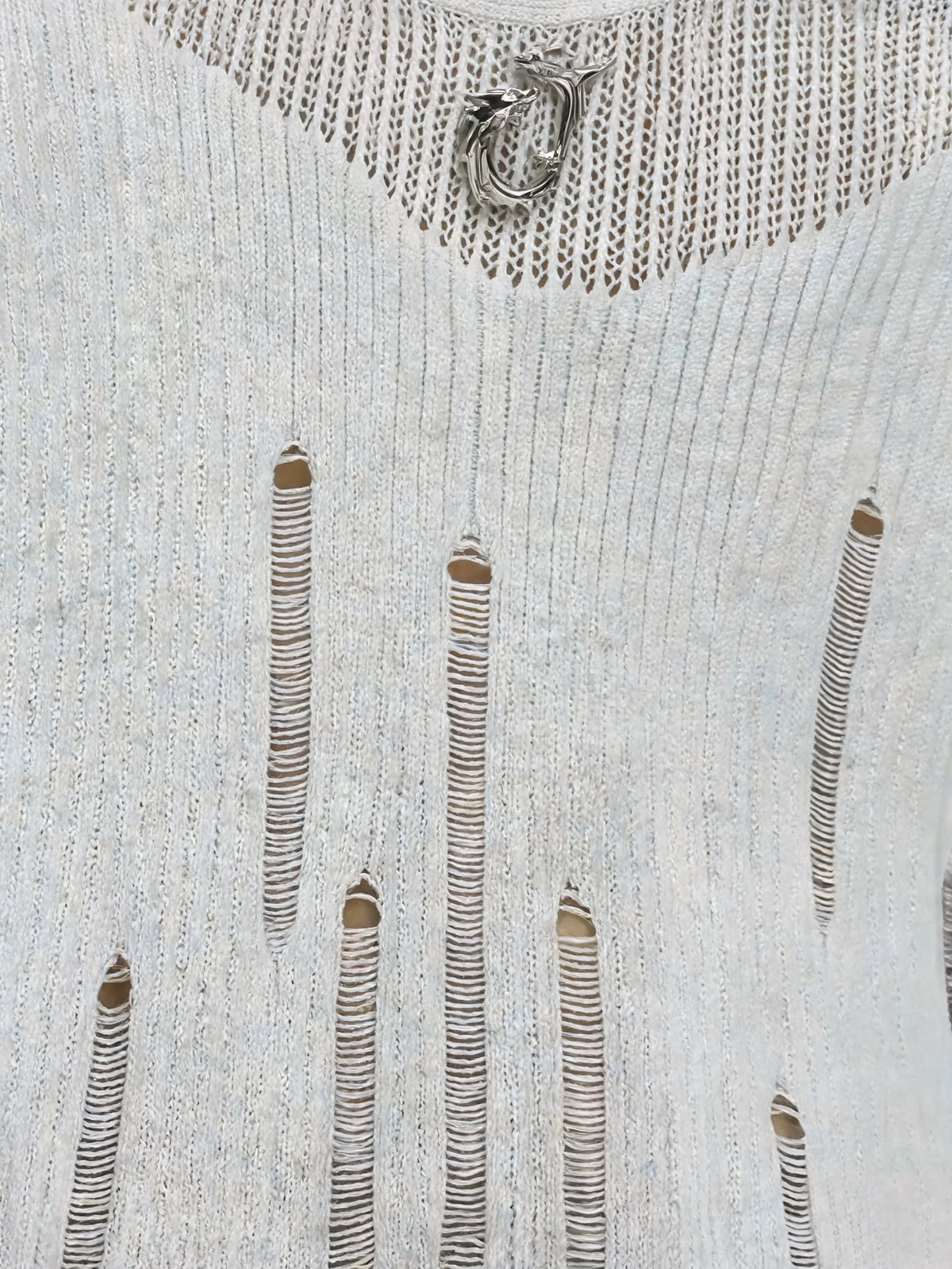 Opium Ripped Net Top - Fuga Studios