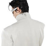 Opium Shoulder Pad Zipper Jacket - Fuga Studios