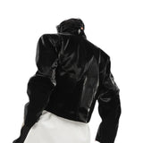 Opium Shoulder Pad Zipper Jacket - Fuga Studios