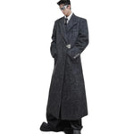 Opium Shoulder Padded Woolen Coat - Fuga Studios