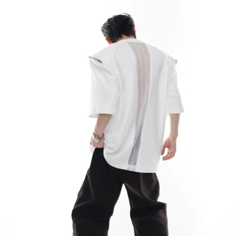 Opium Shoulder Zipper Shirt - Ultra Techwear
