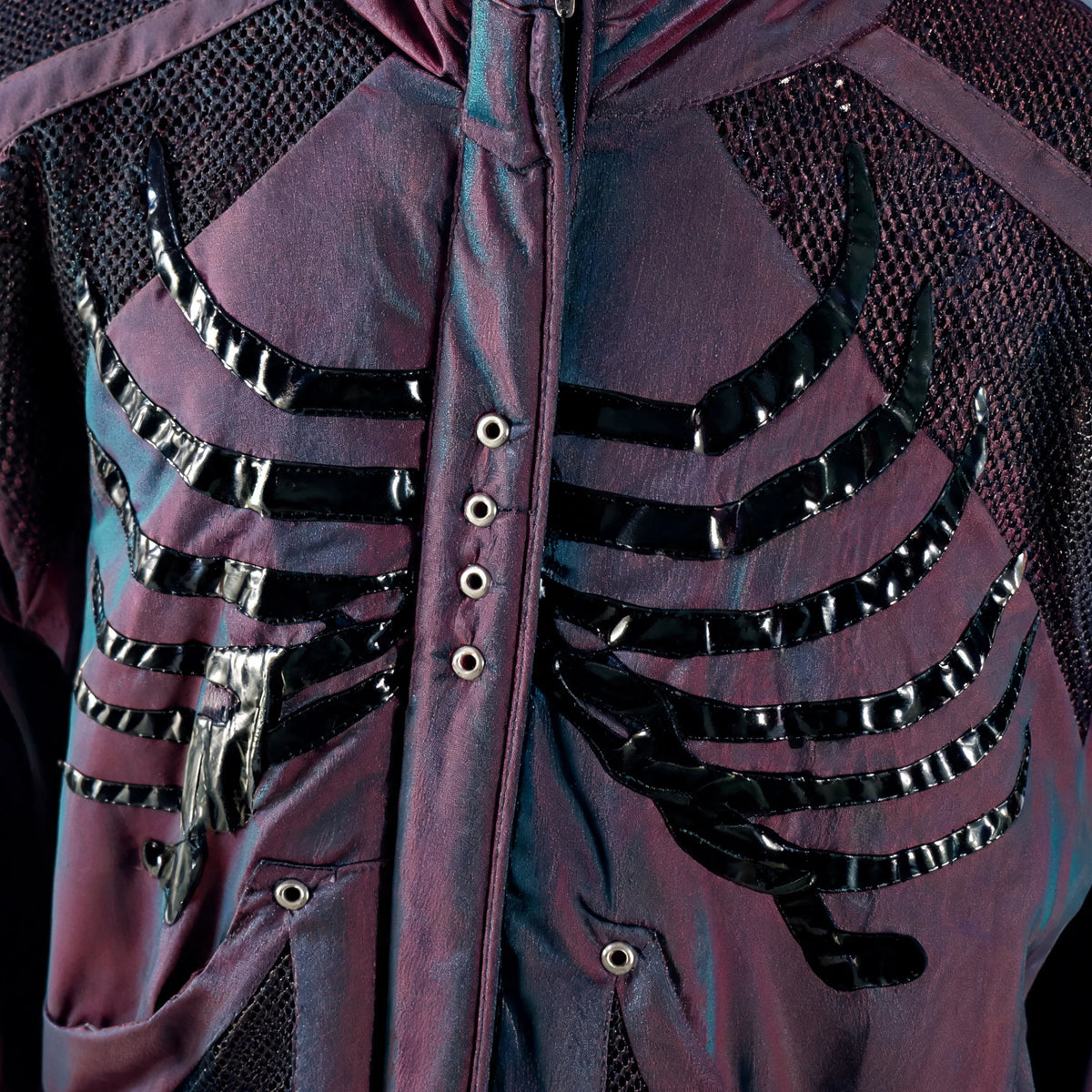 Opium Skeleton Mesh Jacket - Fuga Studios