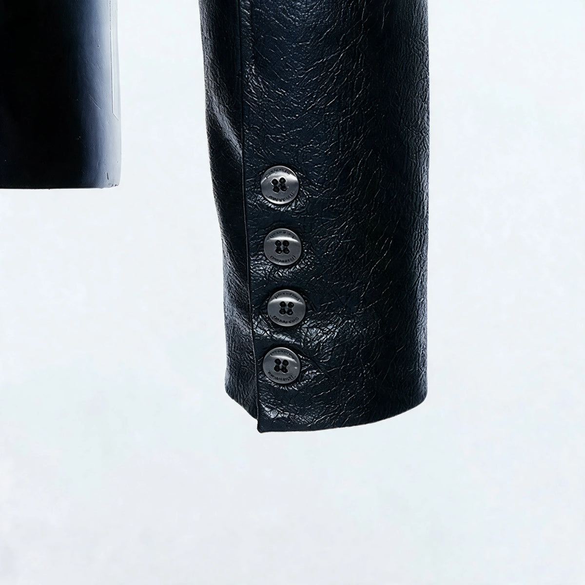 Opium Skull Leather Jacket Schwarz - Fuga Studios