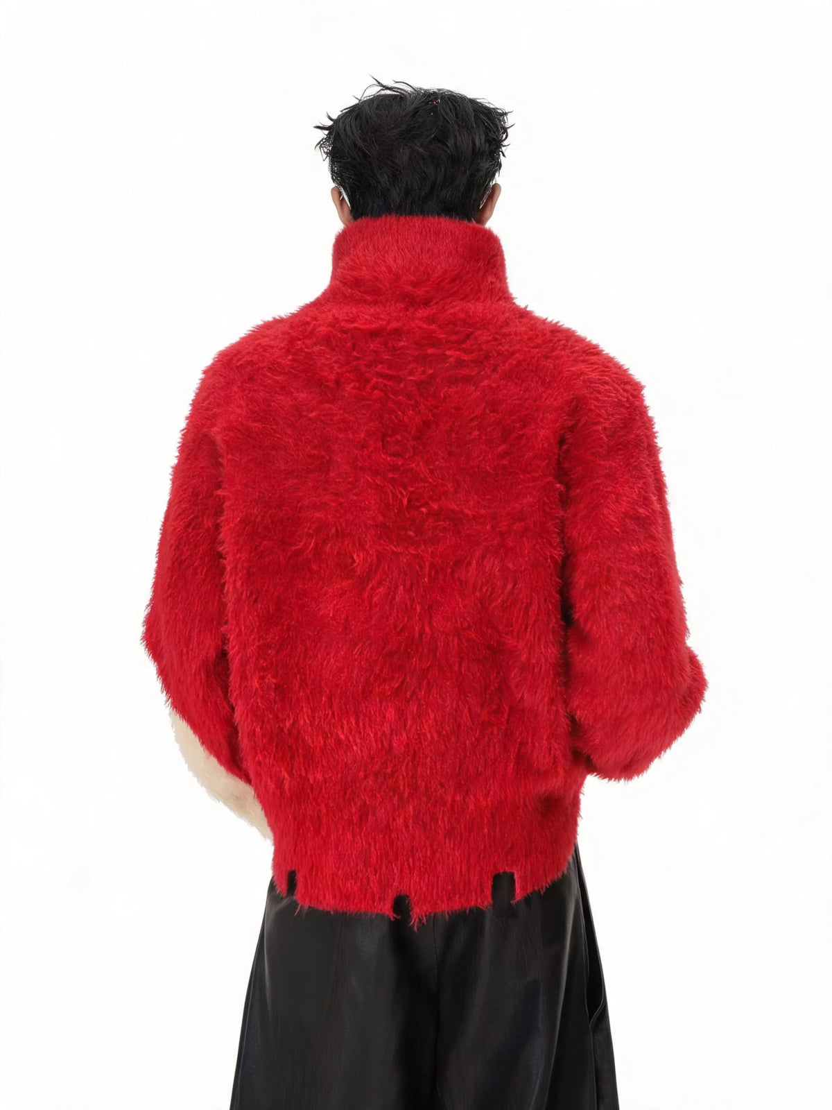 Opium Snake Fur Sweater - Fuga Studios