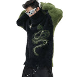 Opium Snake Fur Sweater - Fuga Studios