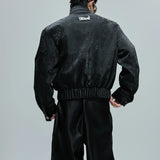 Opium Snakeskin Studded Bomber - Fūga-Studios