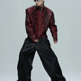 Opium Snakeskin Studded Bomber - Fūga-Studios