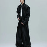 Opium Snakeskin Studded Bomber - Fūga-Studios