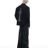 Opium Spine Embroidery Shirt - Fuga Studios
