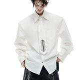 Opium Spine Embroidery Shirt - Fuga Studios
