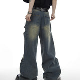 Opium Spliced Denim Pants - Fuga Studios